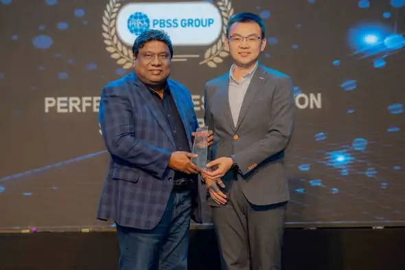 PBSS Group received the 𝐇𝐮𝐚𝐰𝐞𝐢 𝐂𝐥𝐨𝐮𝐝 𝐏𝐚𝐫𝐭𝐧𝐞𝐫 𝐨𝐟 𝐭𝐡𝐞 𝐘𝐞𝐚𝐫 𝟐𝟎𝟐𝟓 – 𝐒𝐨𝐮𝐭𝐡 𝐀𝐬𝐢𝐚 𝐚𝐰𝐚𝐫𝐝 at the Huawei Partner Summit 2026